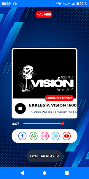 Ekklesia Vision 1600 AM Screenshot 2