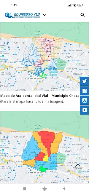 EDURIESGO Chacao Screenshot 2