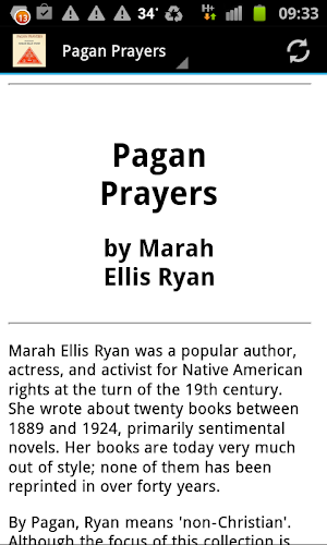 Pagan Prayers Collection Screenshot 0