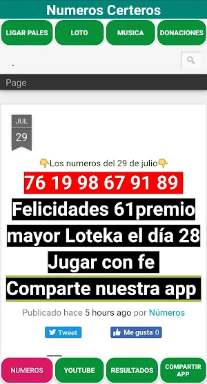 Numeros Certeros Screenshot 2