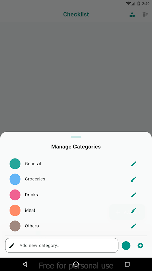 Shopping Checklist screenshot 5