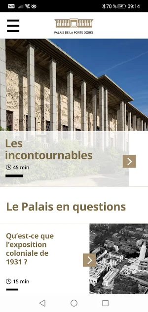 Palais Porte Dorée Screenshot 0