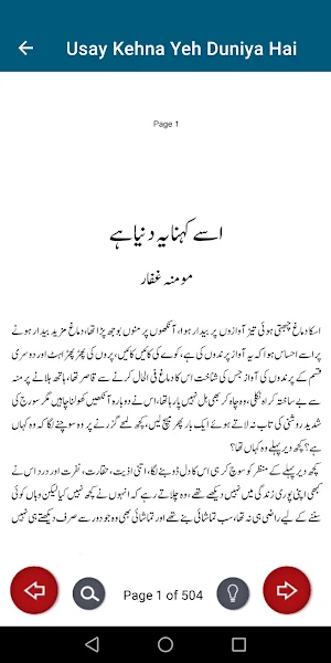 Usay Kehna Yeh Duniya Hai Novl Screenshot 3