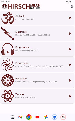 Hirschmilch Radio Screenshot 1