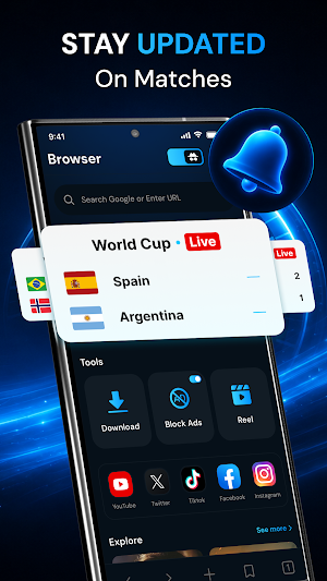 Orbit: Private Video Browser Screenshot 2