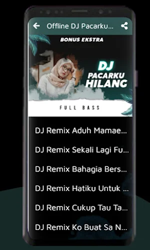 DJ Pacarku Hilang Remix Full Bass + Bonus Ekstra Screenshot 2