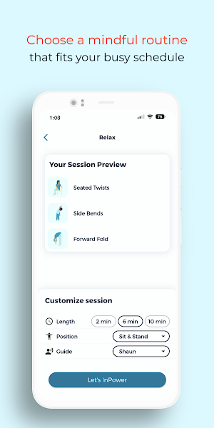 InPower: Mindfulness • Breathe Screenshot 2