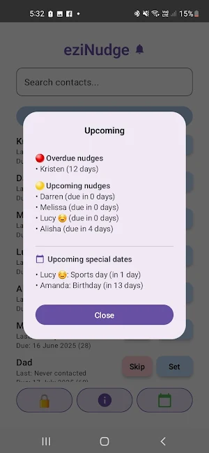 eziNudge Screenshot 3