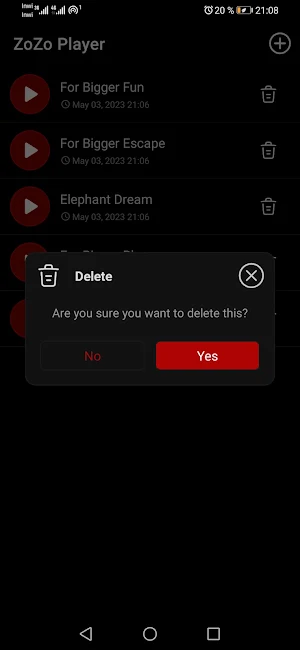ZoZo Player - URL Video Player Screenshot 2