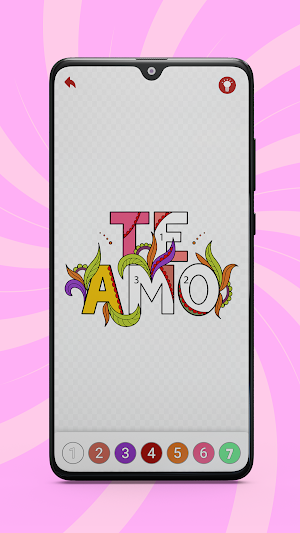 Valentines Love Color Book Screenshot 1