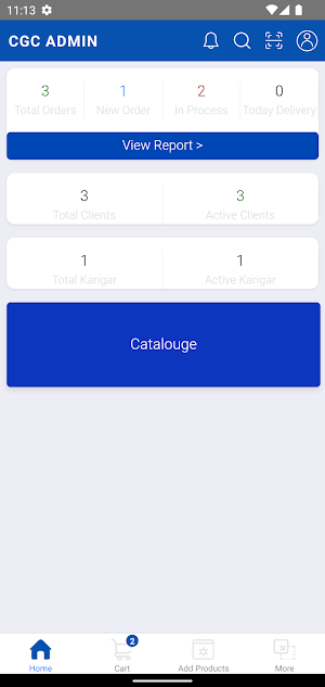 CGC Admin Screenshot 2