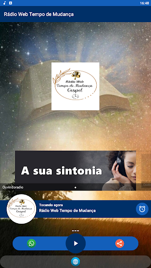 Rádio Web Tempo de Mudança Screenshot 1