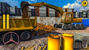 Modern City Road Construction Screenshot 0