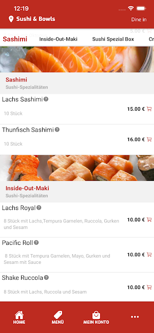 Sushi & Bowls Screenshot 2