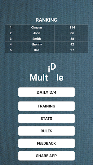 Multidle - Wordle Variations Screenshot 0