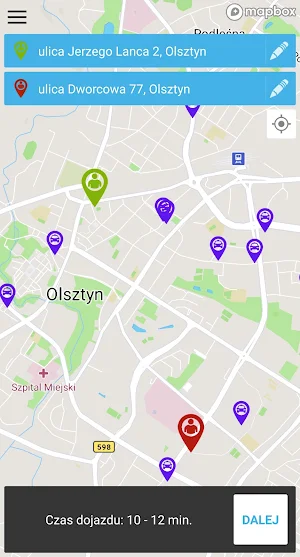 Naj Taxi Olsztyn Screenshot 1