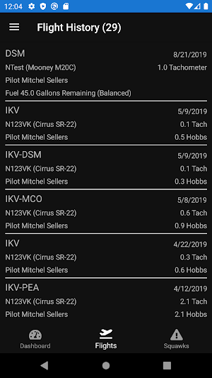 FlightFiles Mobile Screenshot 0