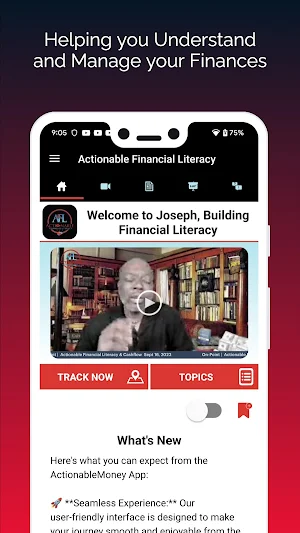 Actionable Financial Literacy Screenshot 1