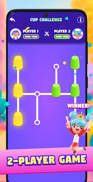 Cup Path: Move Cup Challenge Screenshot 2