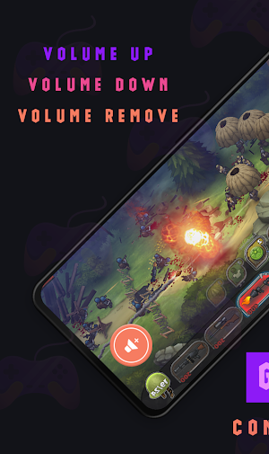 Gaming controller Click With Volume Buttons Screenshot 1