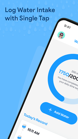 HydraHabit -Water Reminder app Screenshot 0
