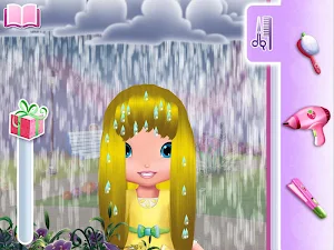 Strawberry Shortcake Holiday Hair Screenshot 1