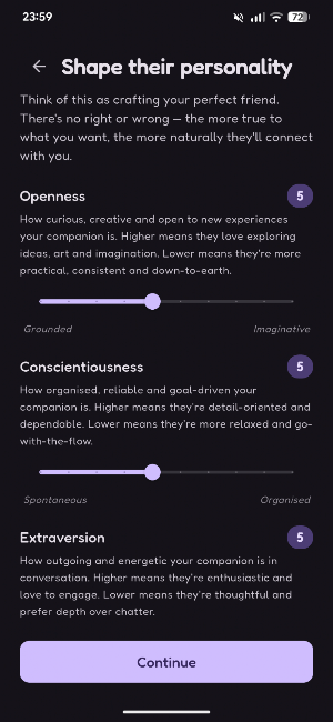 Happy Place: Chat & AI Friends Screenshot 1