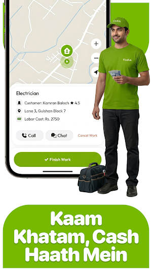 FindUs Partner – Work & Earn Screenshot 3