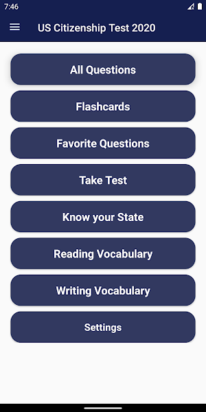 US Citizenship Test 2021 Screenshot 2