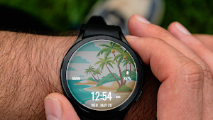 Nature Landscape WatchFace Screenshot 0