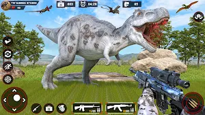 Wild Dino Hunting Animal Games Screenshot 1