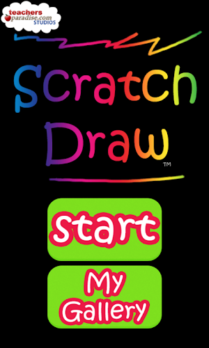 Scratch Draw Art Game - 2 drawing games in one! Screenshot 0