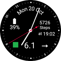 WatchGlucose Analog Face