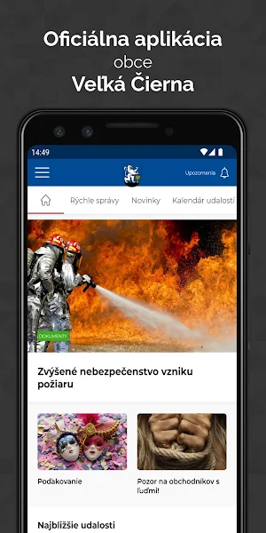 Obec Veľká Čierna Screenshot 0