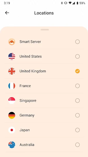 Fox VPN - Super Fast Proxies Screenshot 2