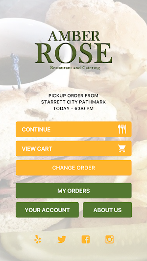 Amber Rose Restaurant Screenshot 0