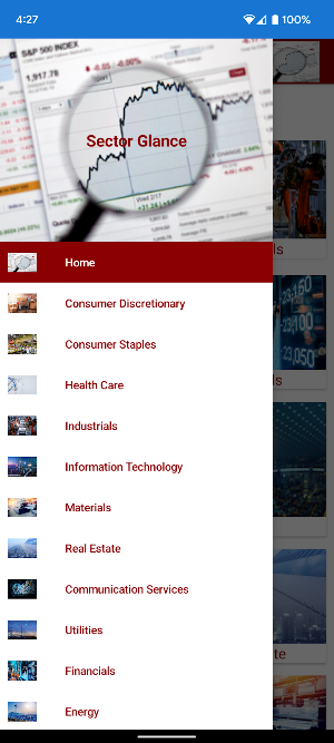 Sector Glance Screenshot 1