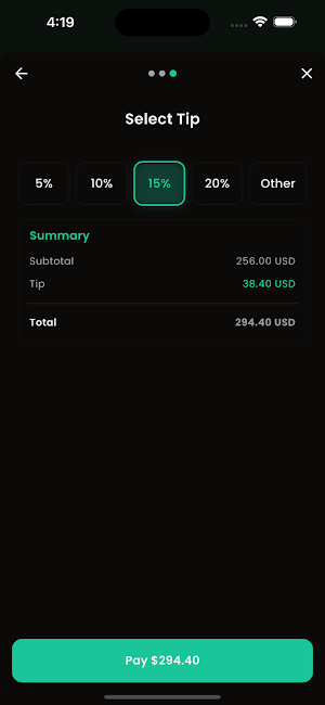 Tripto Terminal Screenshot 3