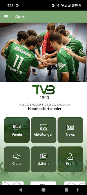Turnverein 1890 Bammental e.V. Screenshot 1