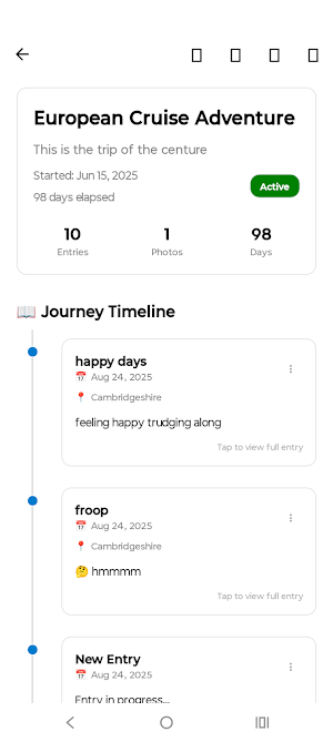 Expedition Tracker Screenshot 1