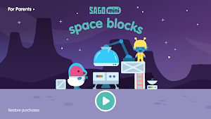 Sago Mini Space Blocks Builder Screenshot 0