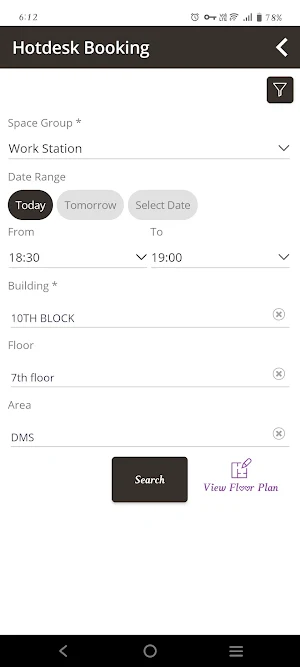 Virtusa’s Facility Intune Screenshot 3