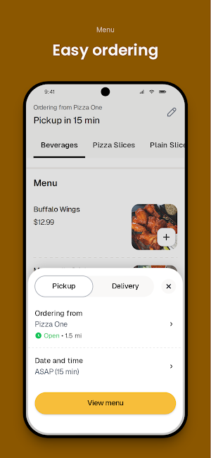 Pizza One To Go Screenshot 2