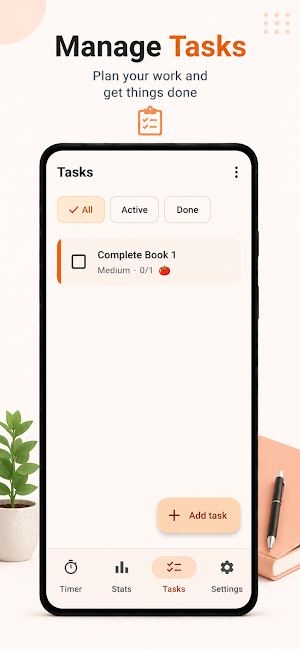 Concentration Timer Screenshot 2