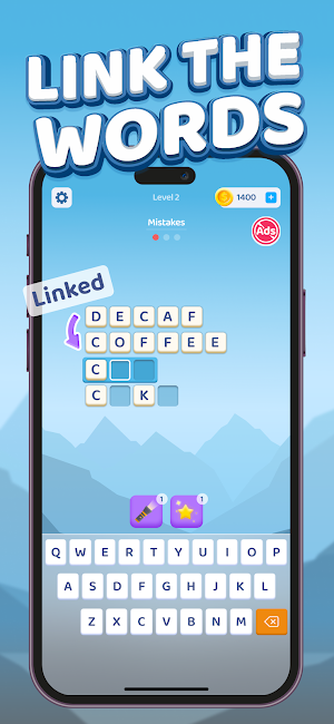 Compounds - Word Chain Puzzle Screenshot 0