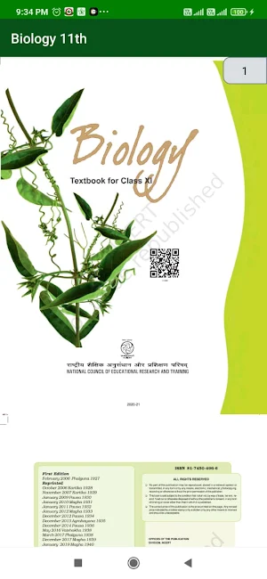 Class 11th Biology NCERT Book - (OFFLINE) Screenshot 3