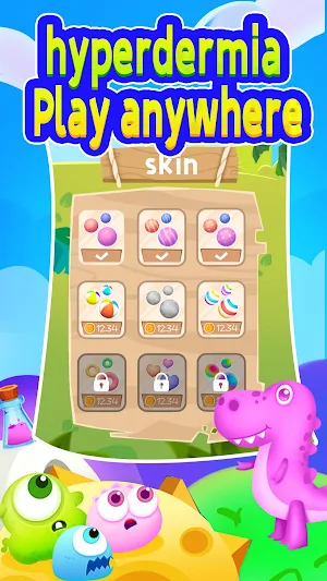Dinosaurs Eating Balls Screenshot 2