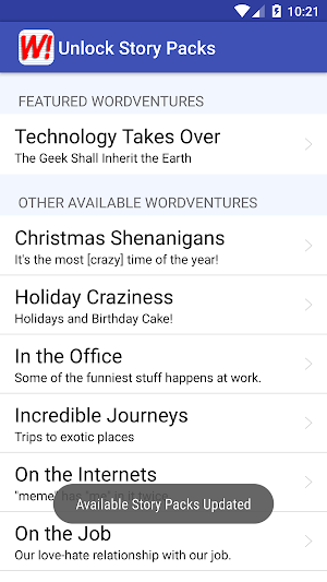 Wordventure! Screenshot 3