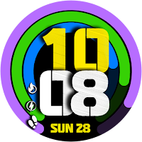 Digital Watch Face MB109