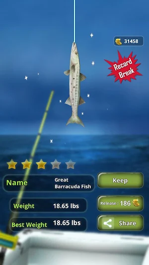 Real Reel Fishing Simulator : Ace Wild Catch 2018 Screenshot 1